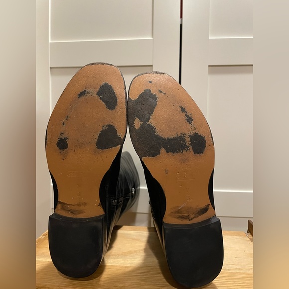 Coach “Mulan” Black Riding boot style with silver details - Picture 13 of 16